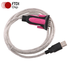 USB to RS232 Serial Cable Converter PDA DB9 Male 9 Pin Cable Adapter FTDI for Win 11 10 7 8.1 XP Vista Mac OS Linux