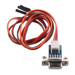 DB9 Female RS232 Serial Adapter Converter to 3 Pin 3P 2.54mm Dupont Data Cable