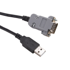 USB to RS232 Serial Cable Converter PDA DB9 Male 9 Pin Cable Adapter FTDI for Win 11 10 7 8.1 XP Vista Mac OS Linux