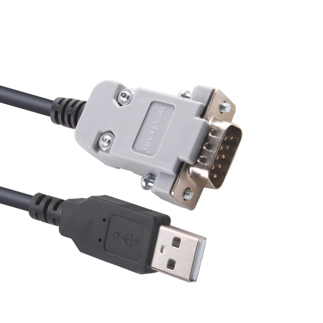 USB to RS232 Serial Cable Converter PDA DB9 Male 9 Pin Cable Adapter CH340 Chip for Win 11 10 7 8.1 XP Vista Mac OS Linux