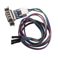 DB9 Male RS232 Serial Adapter Converter to 3 Pin 3P 2.54mm Dupont Data Cable