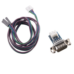 DB9 Male RS232 Serial Adapter Converter to 3 Pin 3P 2.54mm Dupont Data Cable
