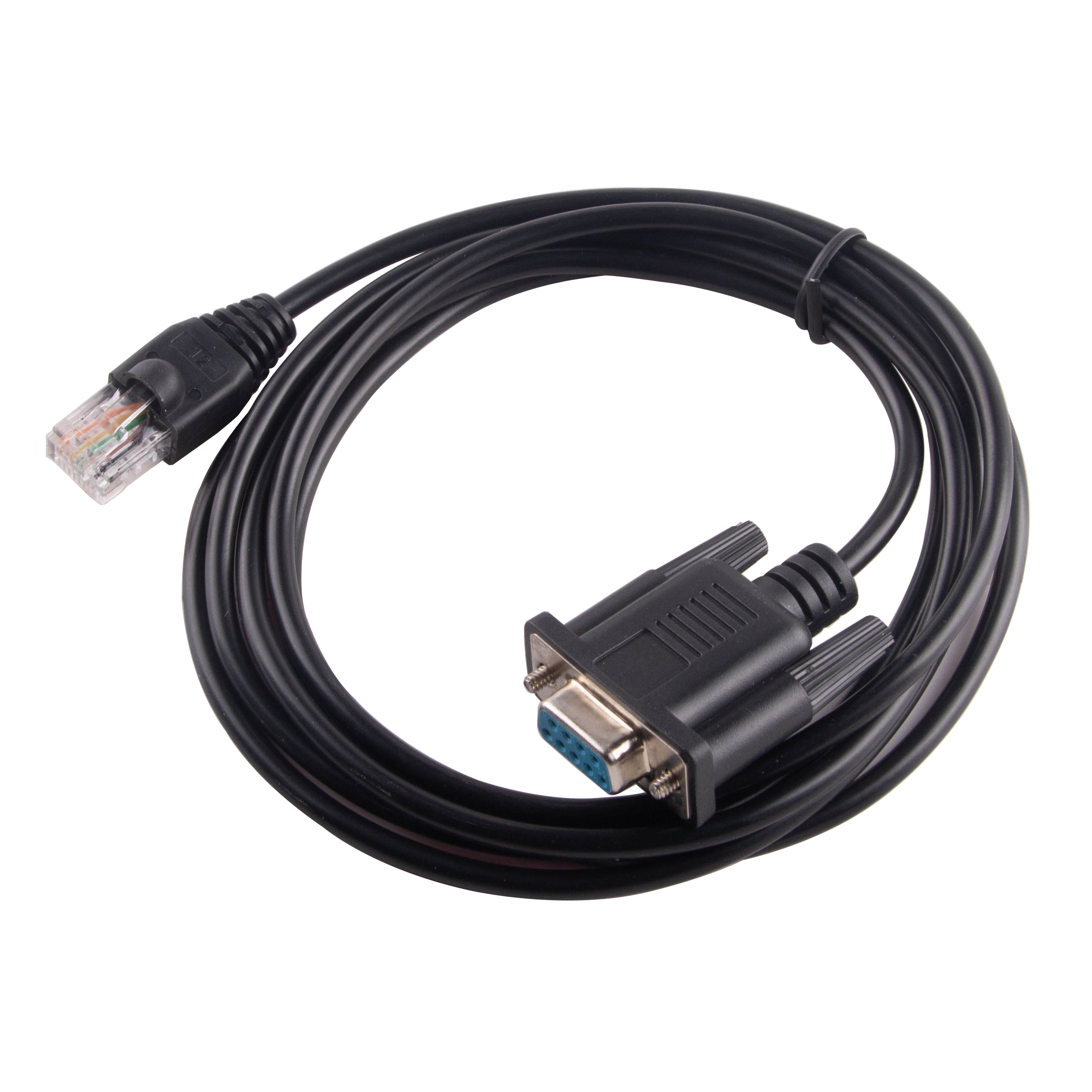 DB9 D Sub 9 Pin COM Port to RJ45 Serial Cable for APC Smart-UPS 5G Compatible with APC 940-1525A or 940-0625A