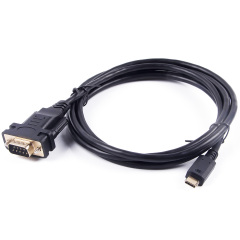 USB Type C USBC Typec to RS232 Serial Cable Converter PDA DB9 Male 9 Pin Cable Adapter FTDI for Win 11 10 7 8.1