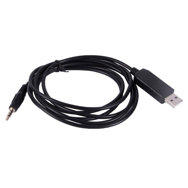 USB to 3.5mm Stereo Audio Jack TRRS RS232 Serial Adapter Converter Cable With 4P TX RX GND VCC CP2102 for Win 11 10 8 Mac OS