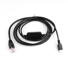 Micro USB Console Cable for Cisco ,Micro USB to RJ45 8P8C RS232 Serial Console Cable for Routers Switches and Firewall 1.8M