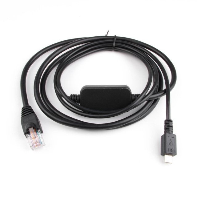 Micro USB Console Cable for Cisco ,Micro USB to RJ45 8P8C RS232 Serial Console Cable for Routers Switches and Firewall 1.8M