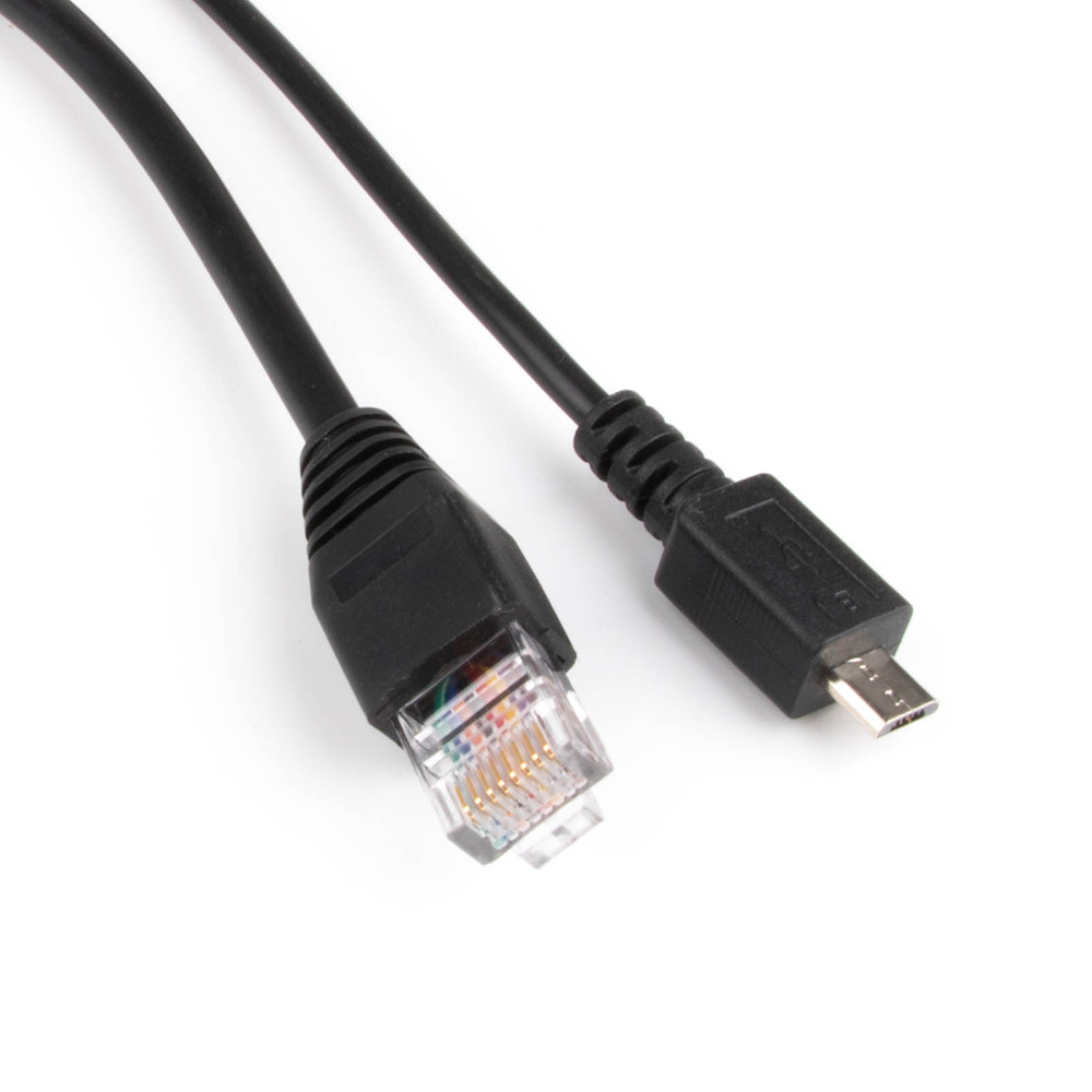 Micro USB Console Cable for Cisco ,Micro USB to RJ45 8P8C RS232 Serial Console Cable for Routers Switches and Firewall 1.8M