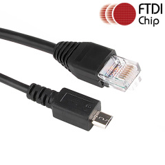 Micro USB Console Cable for Cisco ,Micro USB to RJ45 8P8C RS232 Serial Console Cable for Routers Switches and Firewall 1.8M