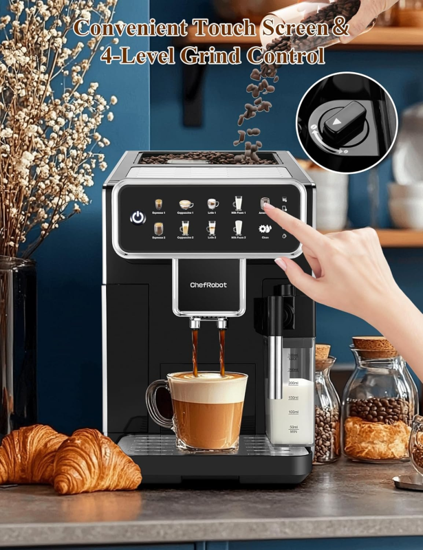 ChefRobot Automatic Espresso Machine Coffee Maker
