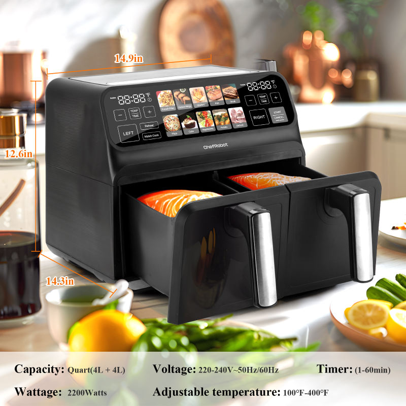 TheChefRobot Dual Air Fryer