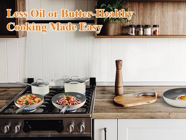 ChefRobot Healthy Ceramic Cookware Set