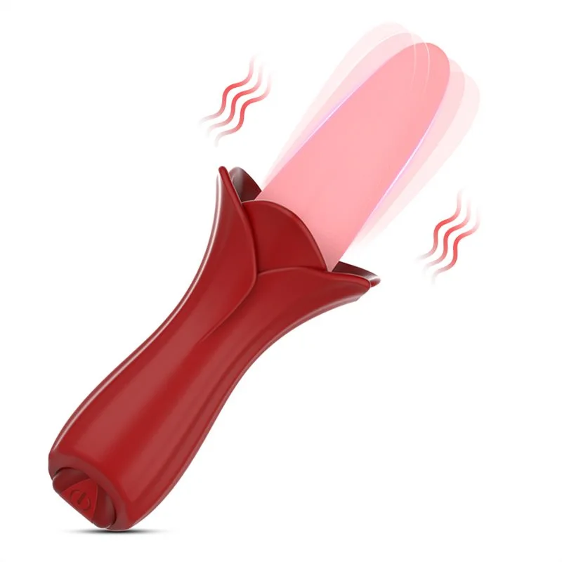 10 Vibration Tongue Licking Vibrator