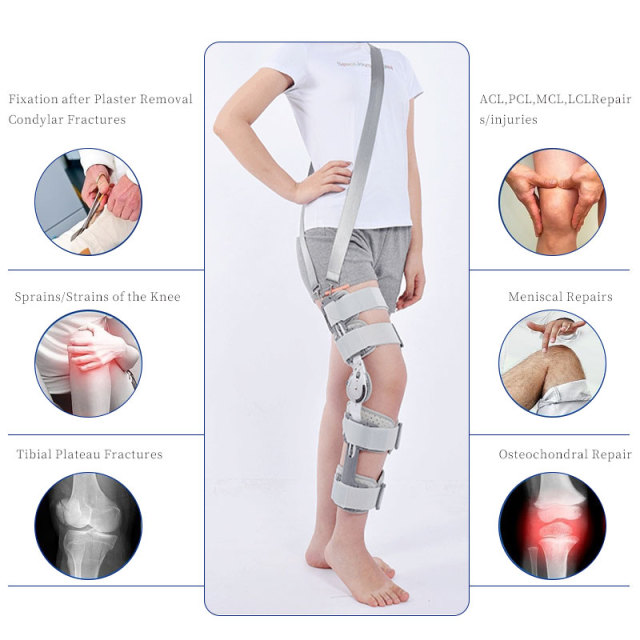 Kniegelenkfixierungsorthese