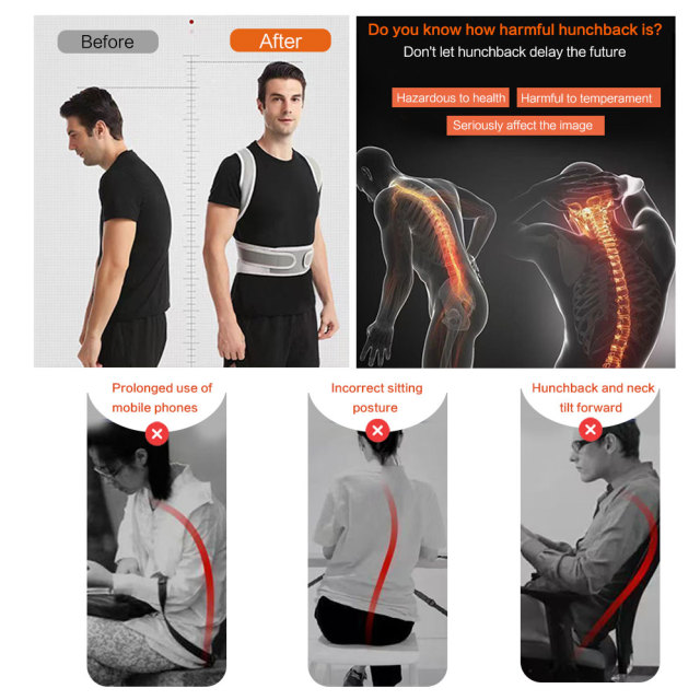 Ortesi di supporto per la schiena