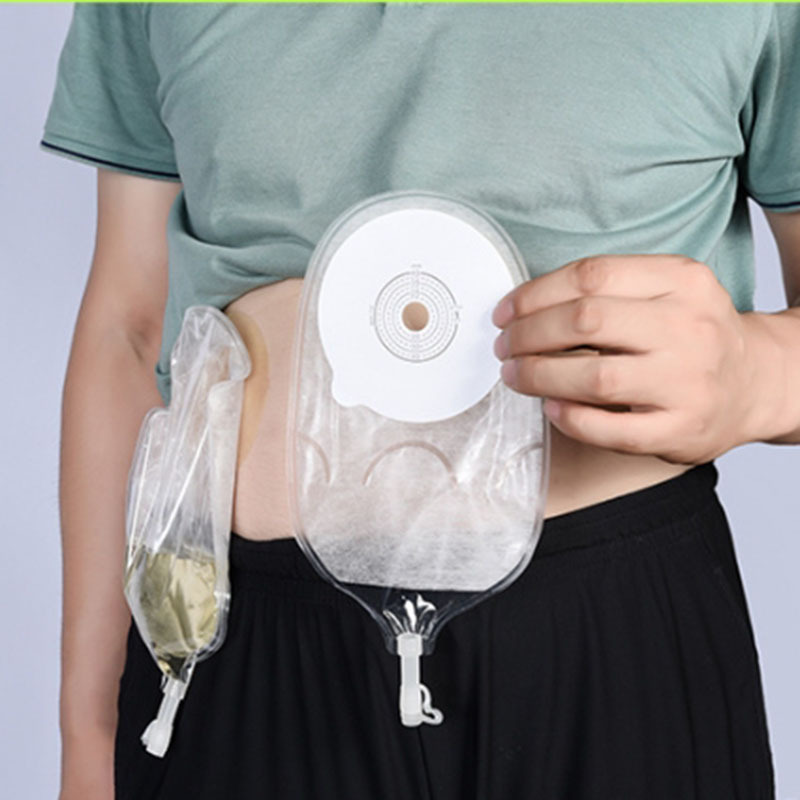 Poche d'urostomie monobloc