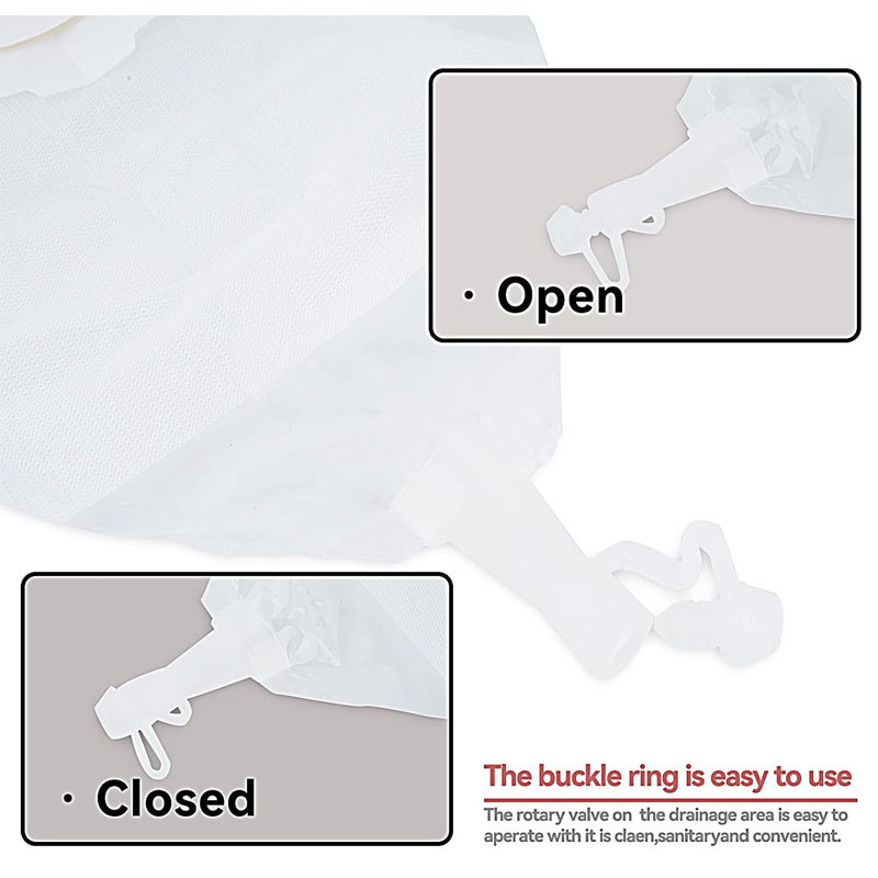 Poche d'urostomie monobloc