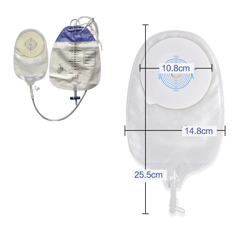 Poche d'urostomie monobloc