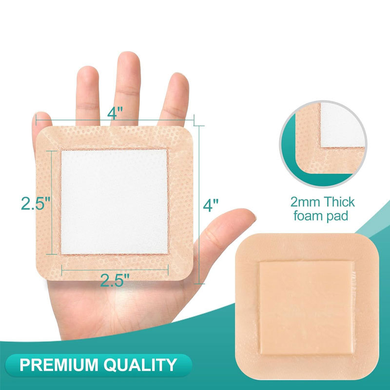 Pansement en mousse de silicone Ag