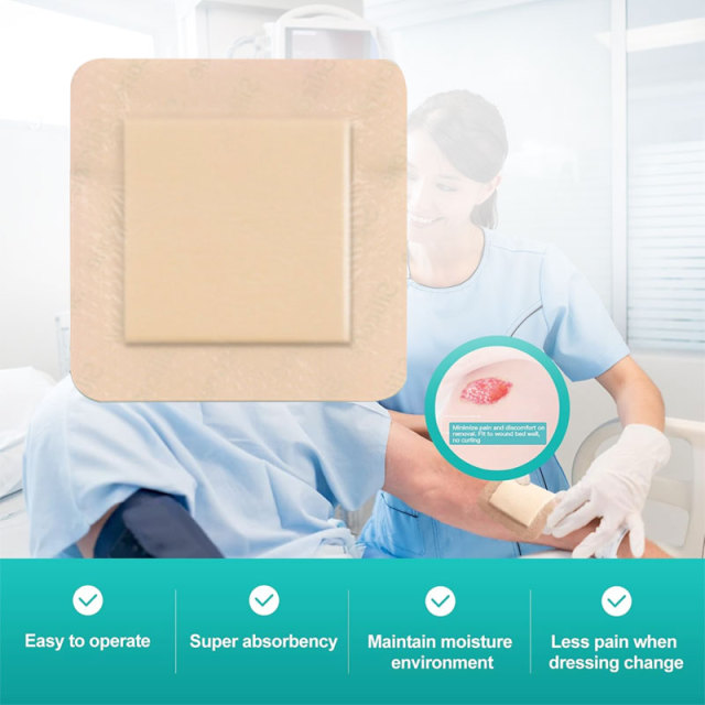 Silikon-Ag-Schaumverband