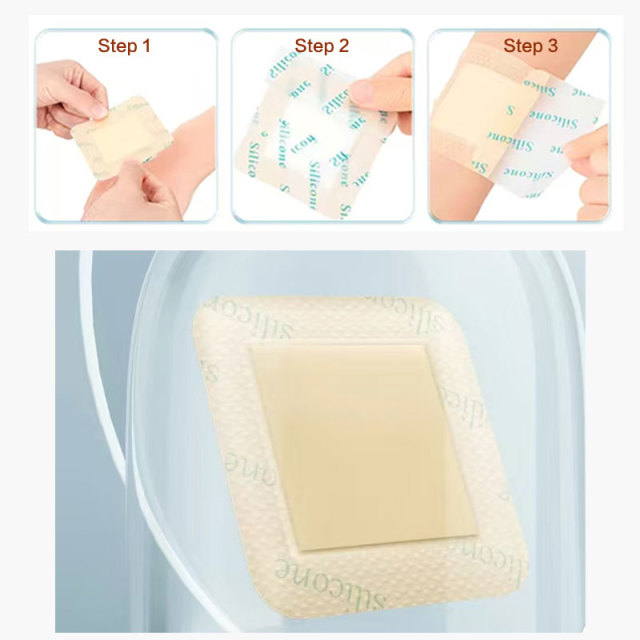 Silicone  Gel  Foam Dressing