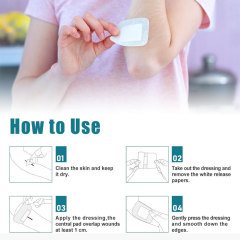 Silicone Postoperative Dressing Adhesive