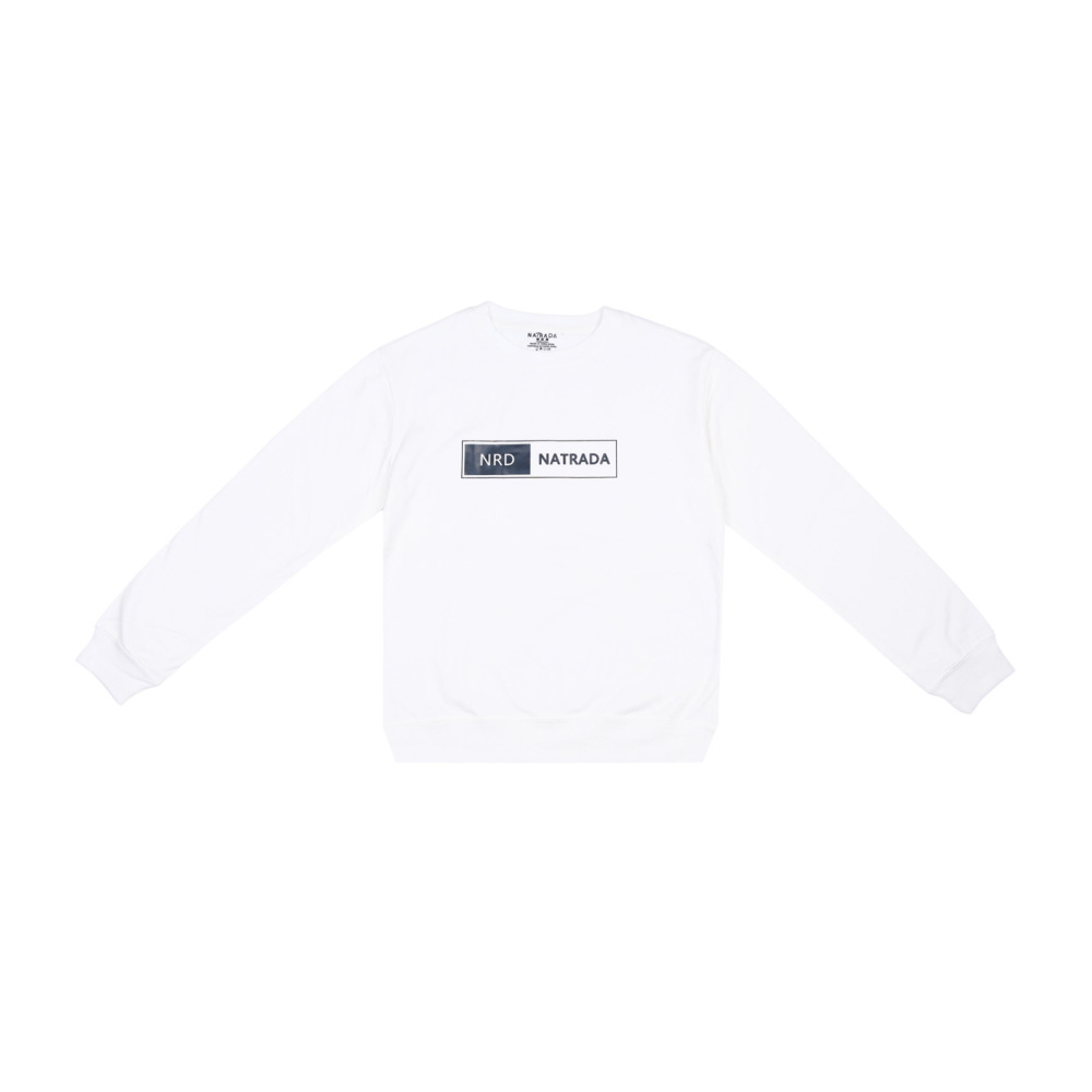 Letter Sweater White