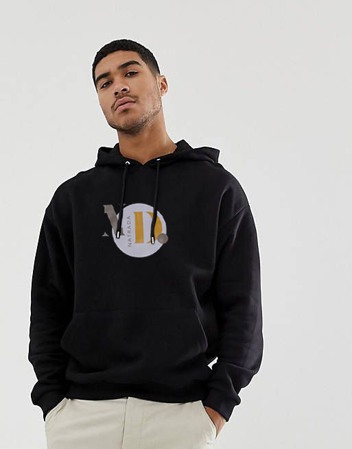 Natrada Cotton Crew Neck Long-Sleeve Sweat Hoodie