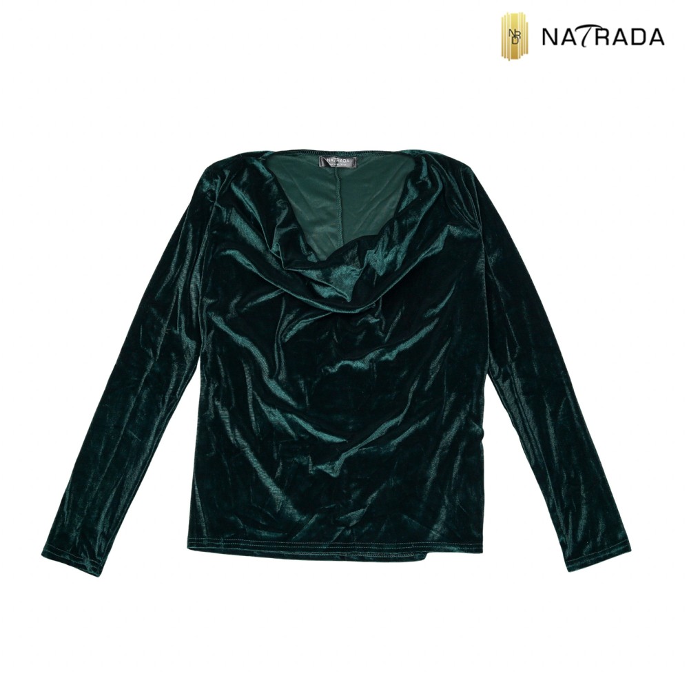 Natrada Velvet Long Sleeve | Green
