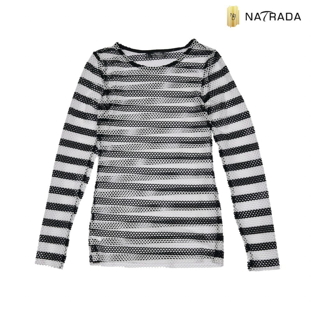 Natrada Long Sleeve Mesh Fishnet