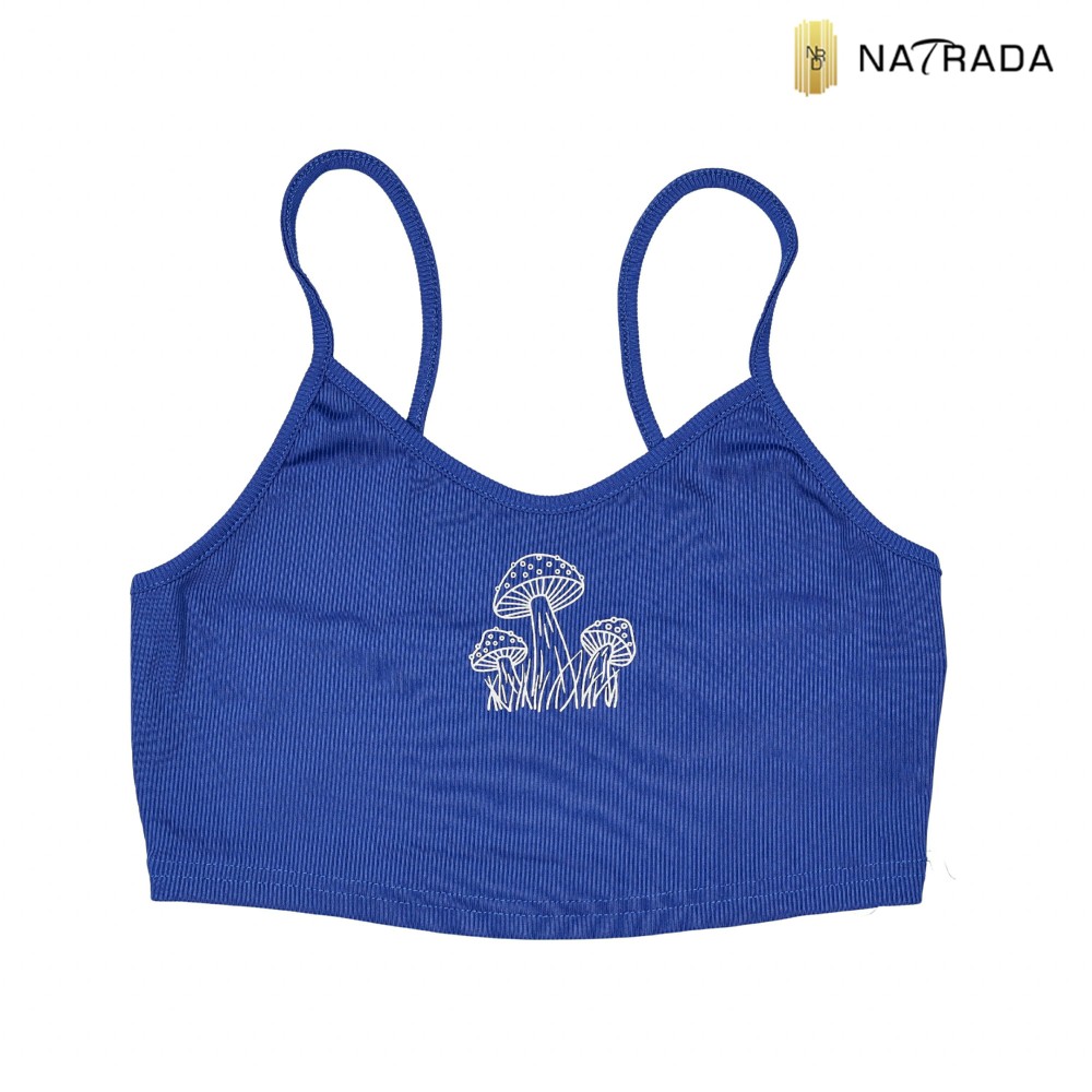 Natrada Sleeveless Crop Top