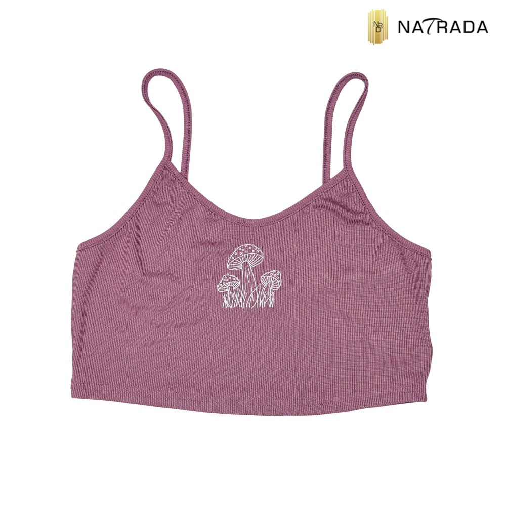 Natrada Sleeveless Crop Top