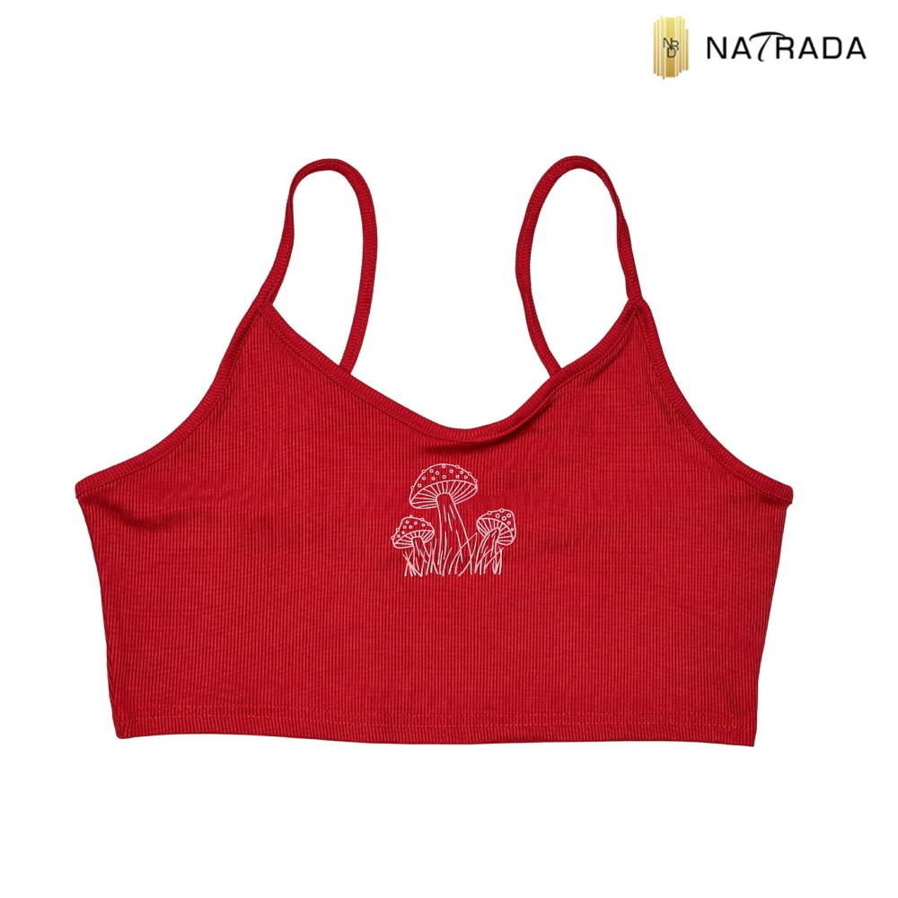 Natrada Sleeveless Crop Top