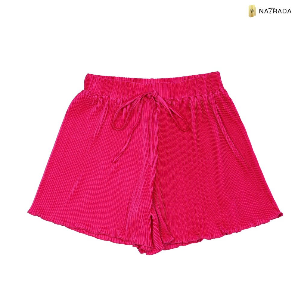 Natrada Lettuce Trim Shorts | Pink