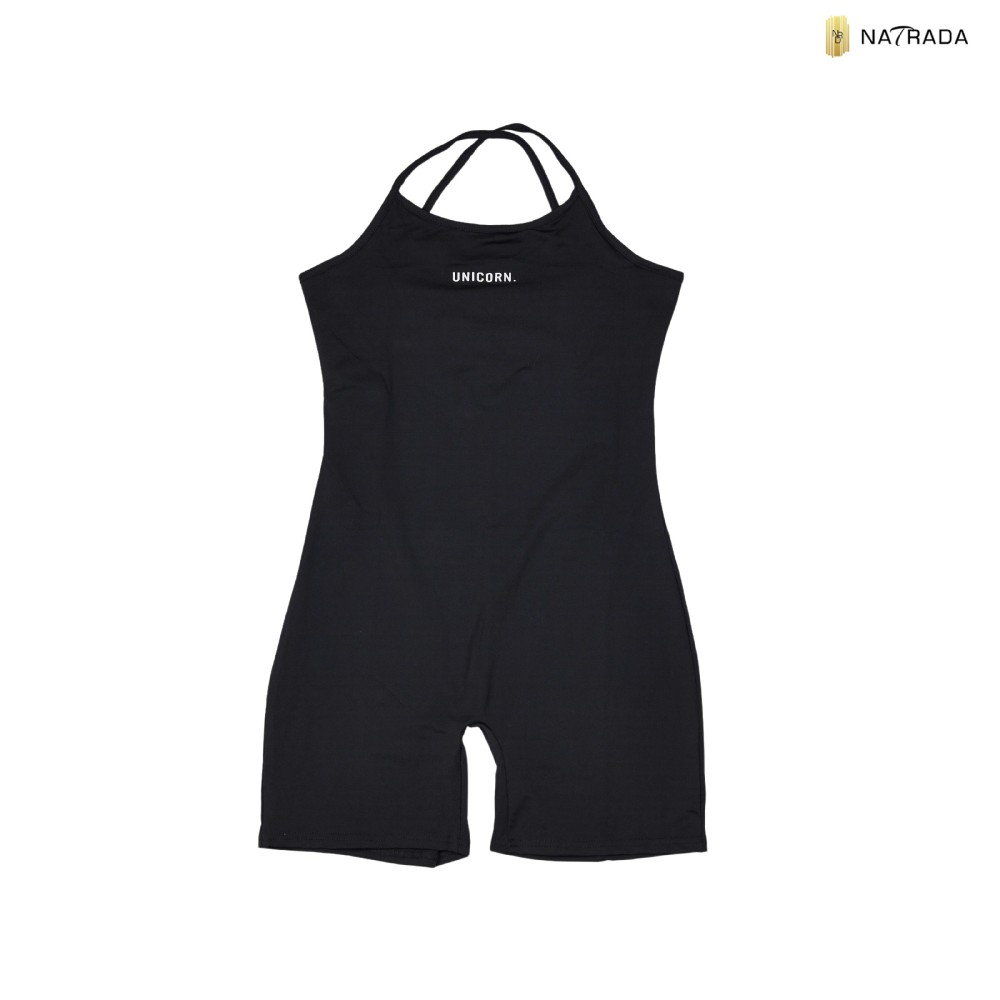 Natrada Strappy Unitard | Black