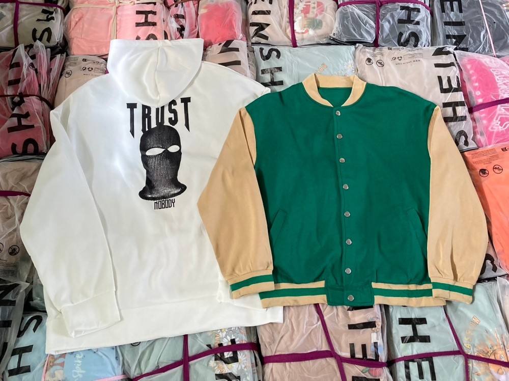 SHEIN Back Print Sweater