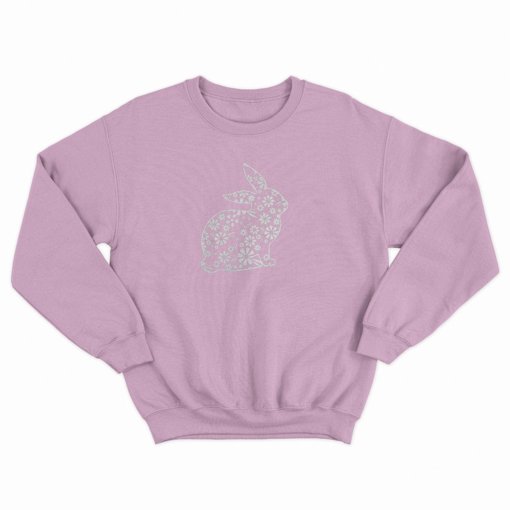 SHEIN Sweater Hoodie Rabbit Print | Free Size