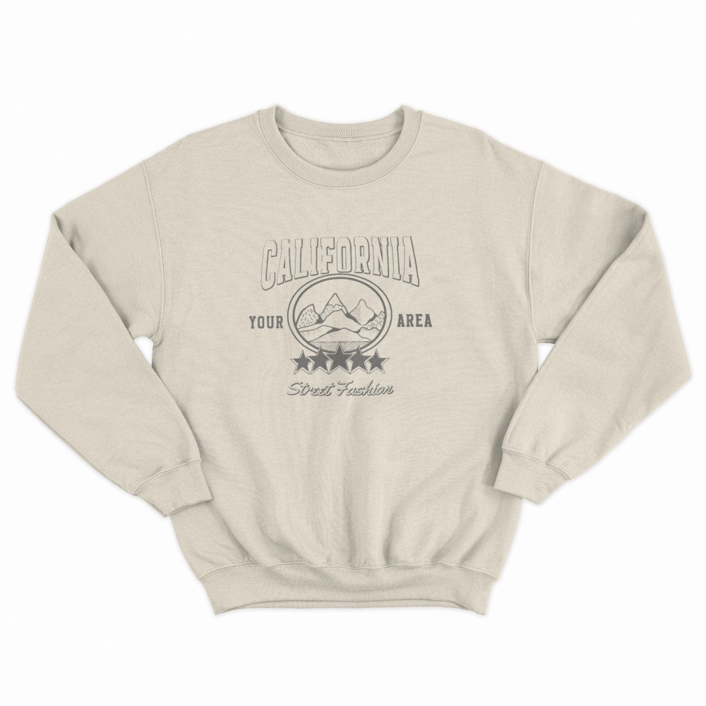SHEIN Sweater Hoodie California Print | Free Size