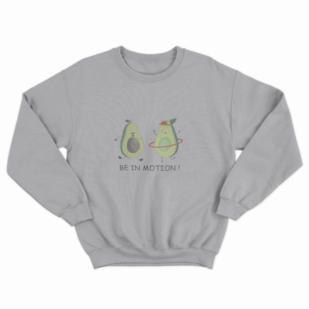 SHEIN Sweater Hoodie Avocados Print | Free Size