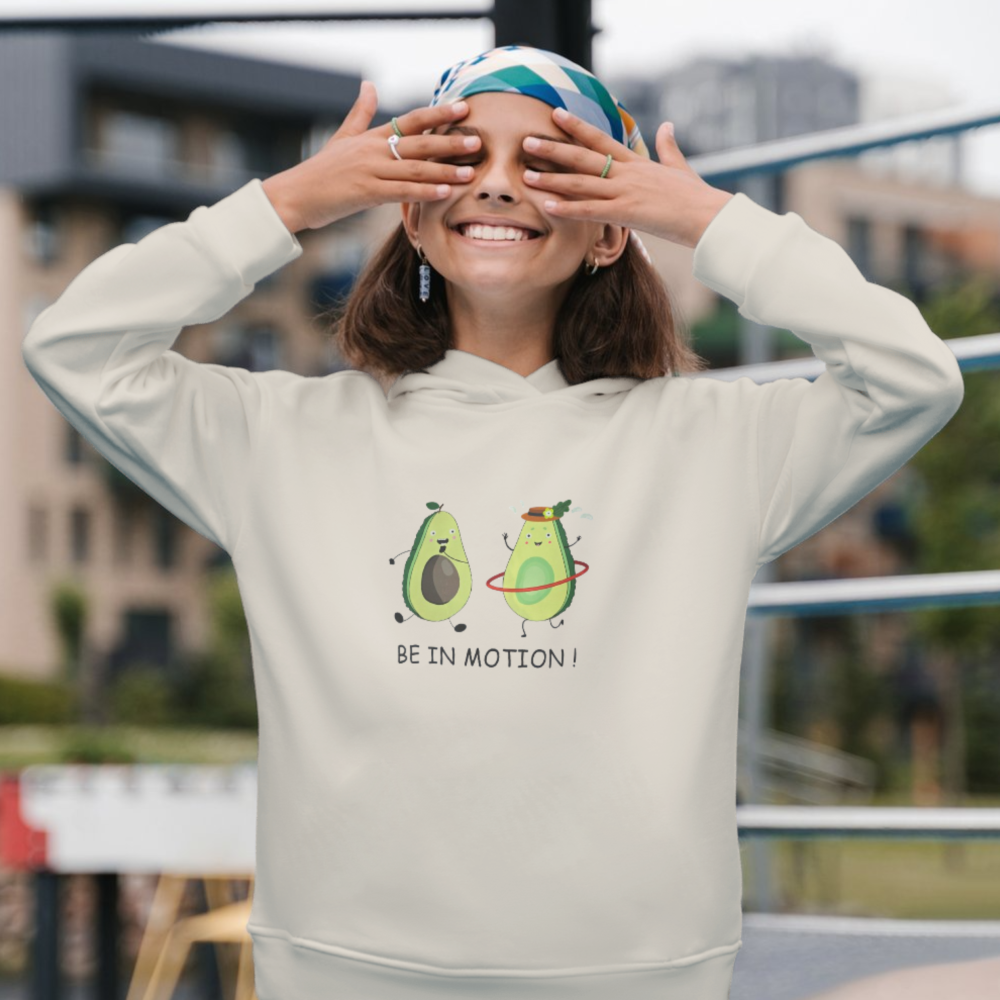 SHEIN Sweater Hoodie Avocados Print | Free Size