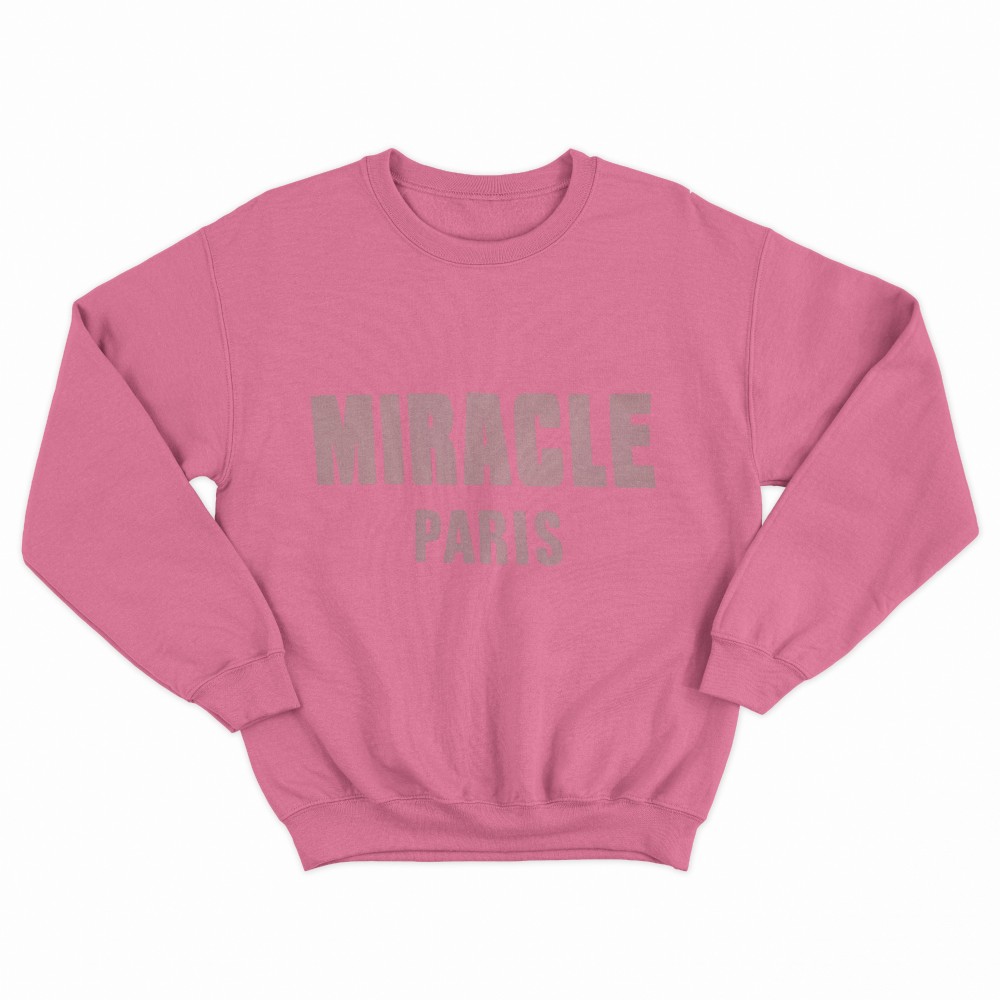 SHEIN Sweater Hoodie MORACLE PARIS Print | Free Size