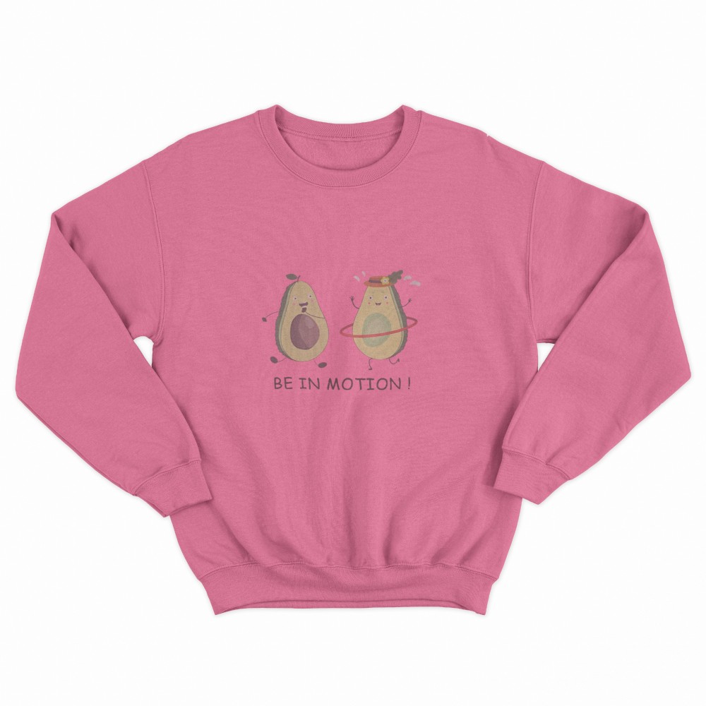 SHEIN Sweater Hoodie Avocados Print | Free Size
