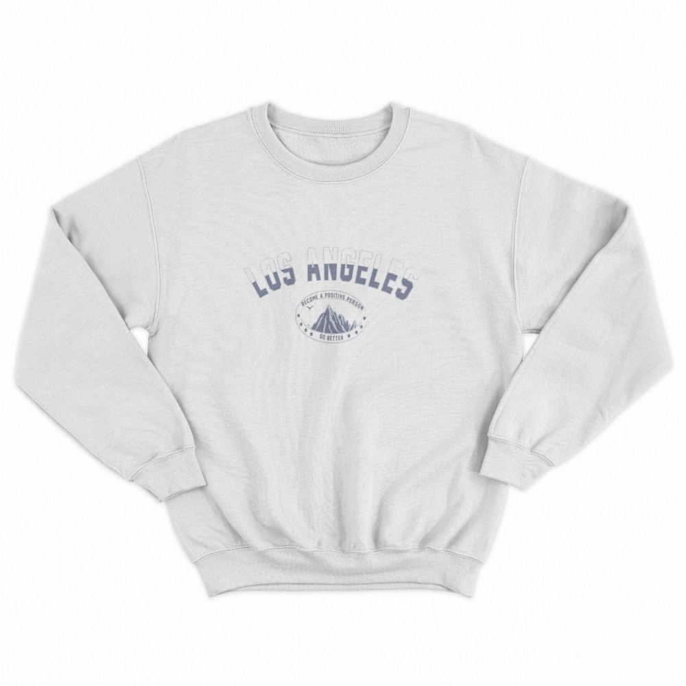 SHEIN Sweater Hoodie LOSANGELES Print | Free Size