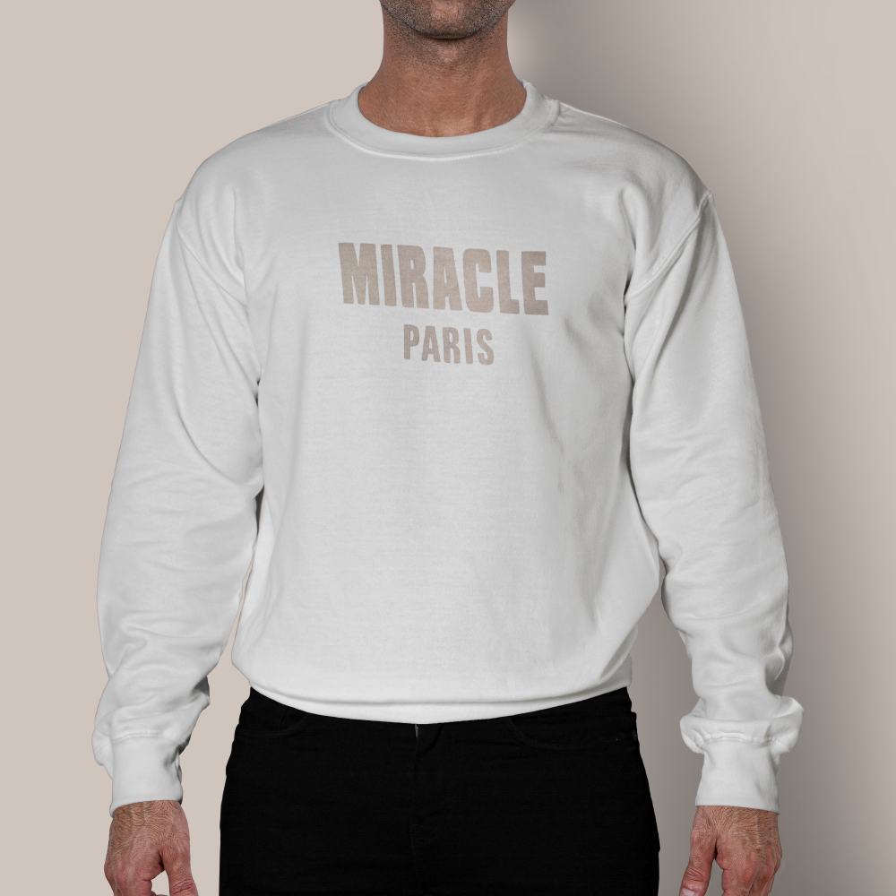SHEIN Sweater Hoodie MORACLE PARIS Print | Free Size