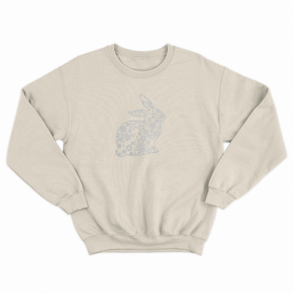 SHEIN Sweater Hoodie Rabbit Print | Free Size