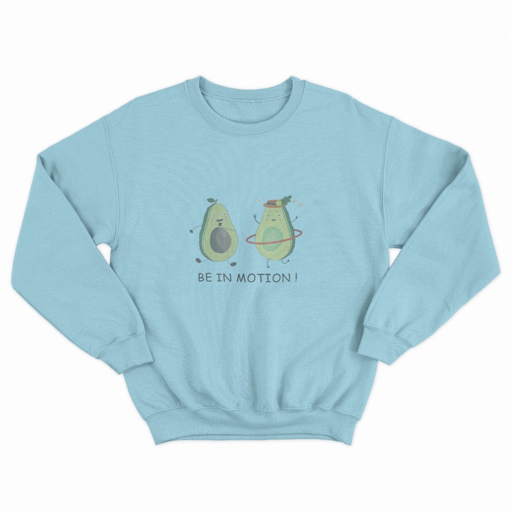 SHEIN Sweater Hoodie Avocados Print | Free Size