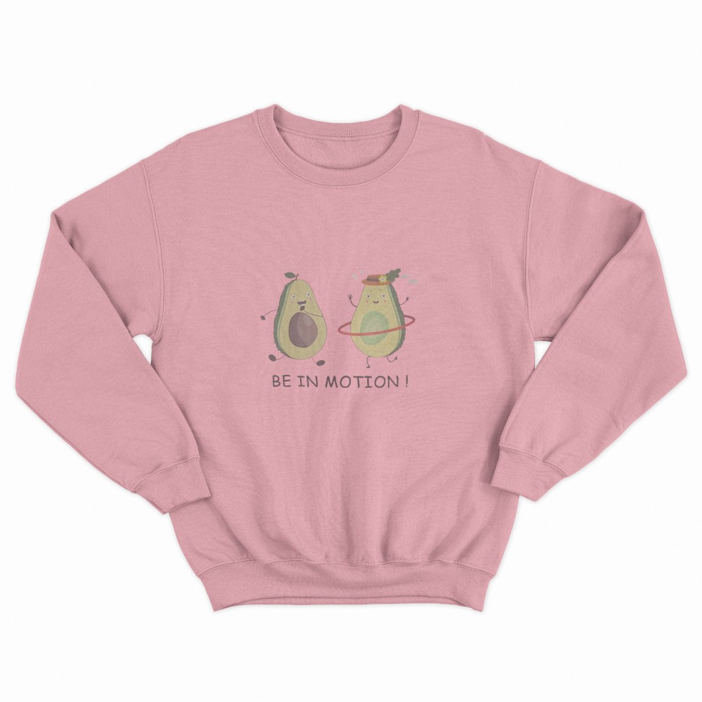 SHEIN Sweater Hoodie Avocados Print | Free Size