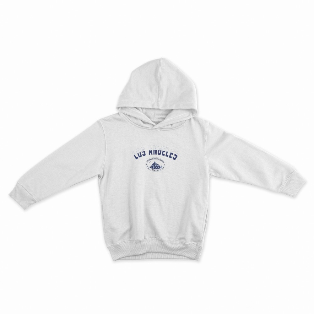 SHEIN Sweater Hoodie LOSANGELES Print | Free Size