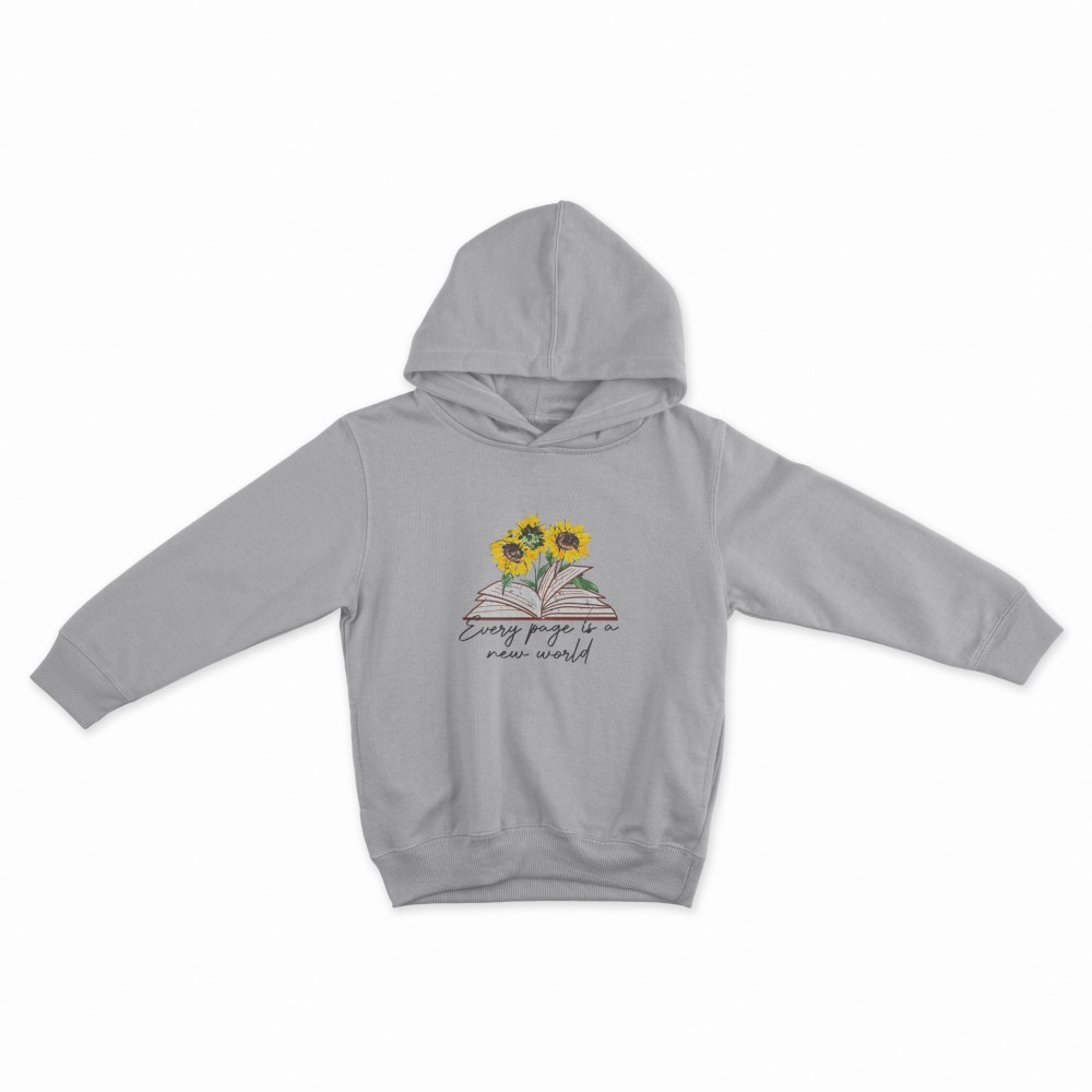 SHEIN Sweater Hoodie Sun Flower Print | Free Size