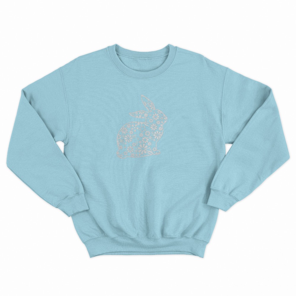 SHEIN Sweater Hoodie Rabbit Print | Free Size
